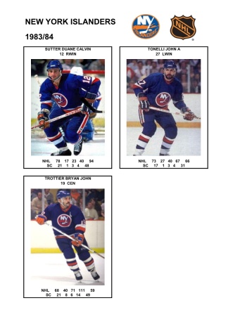 NHL nyi 1983-84 foto hracu8