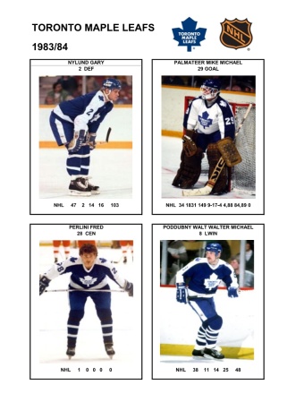 NHL tor 1983-84 foto hracu7