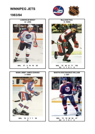 NHL wpg 1983-84 foto hracu5