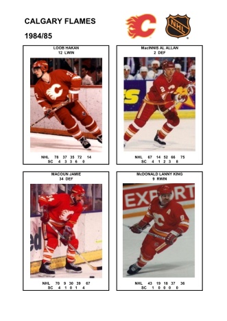 NHL cgy 1984-85 foto hracu5