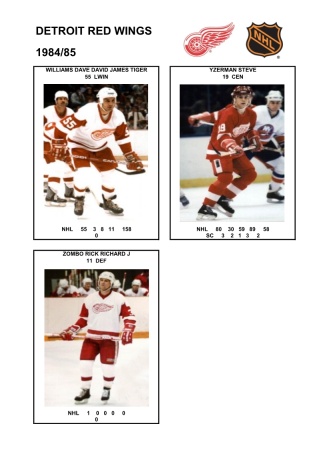 NHL det 1984-85 foto hracu8