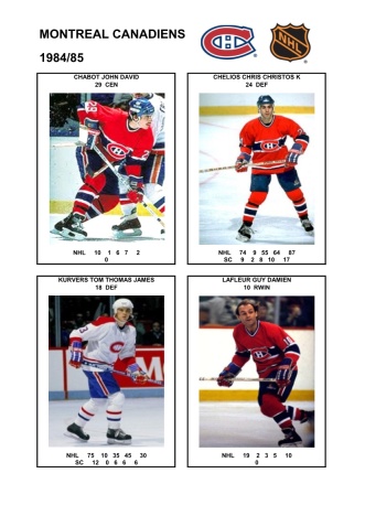 NHL mtl 1984-85 foto hracu3