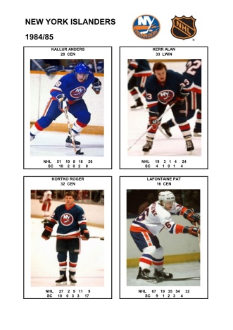 NHL nyi 1984-85 foto hracu5