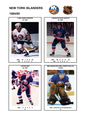 NHL nyi 1984-85 foto hracu6