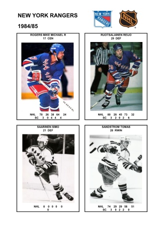 NHL nyr 1984-85 foto hracu8