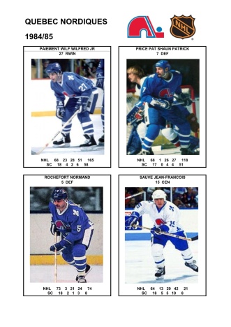 NHL que 1984-85 foto hracu7