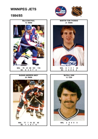 NHL wpg 1984-85 foto hracu5