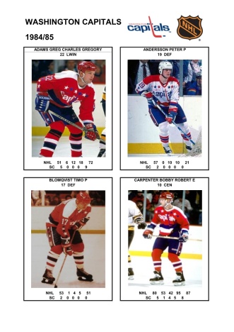 NHL wsh 1984-85 foto hracu1