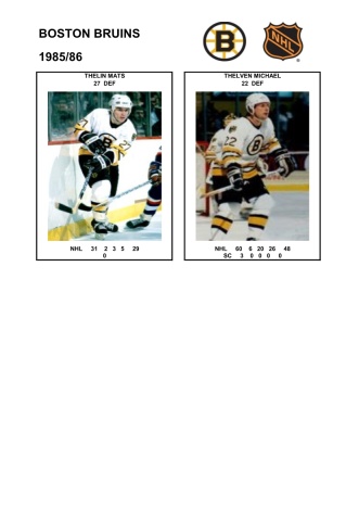 NHL bos 1985-86 foto hracu10