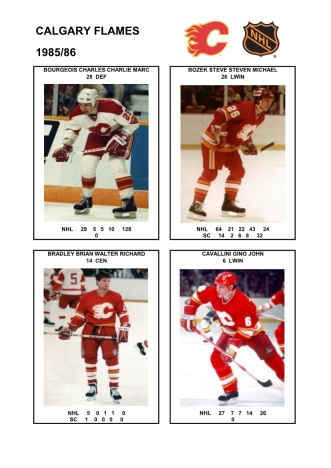 NHL cgy 1985-86 foto hracu2