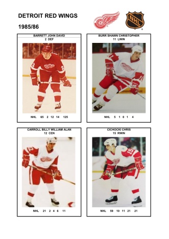 NHL det 1985-86 foto hracu1